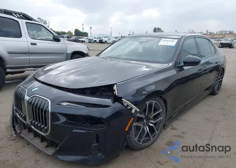 2023 BMW 740 I from USA, damaged, VIN WBA23EH00PCM30022